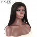 Grade 7A Straight Brazilian Virgin Human Hair Full Lace Wigs,100% Unprocessed Human Hair Wigs
